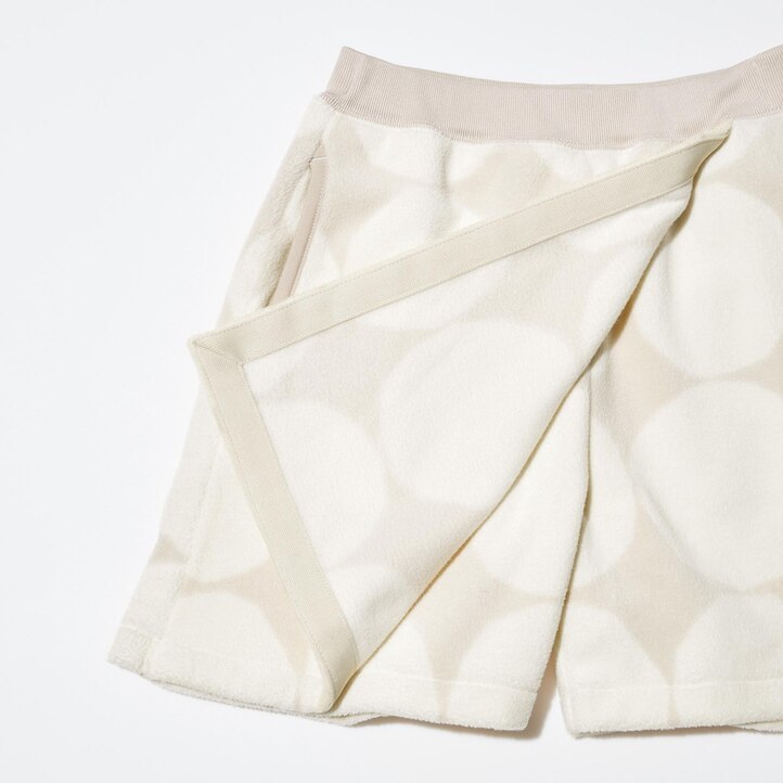 UNIQLO Girls Fleece Mini Skort Lyse | 76RATCQGS