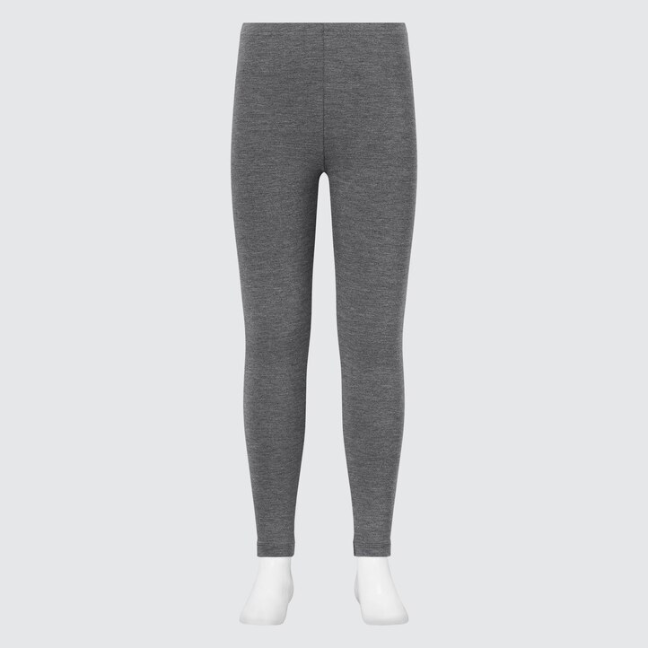 UNIQLO Heattech Extra Warm Cotton Thermal Leggings Svarte | 05GFJPMAI