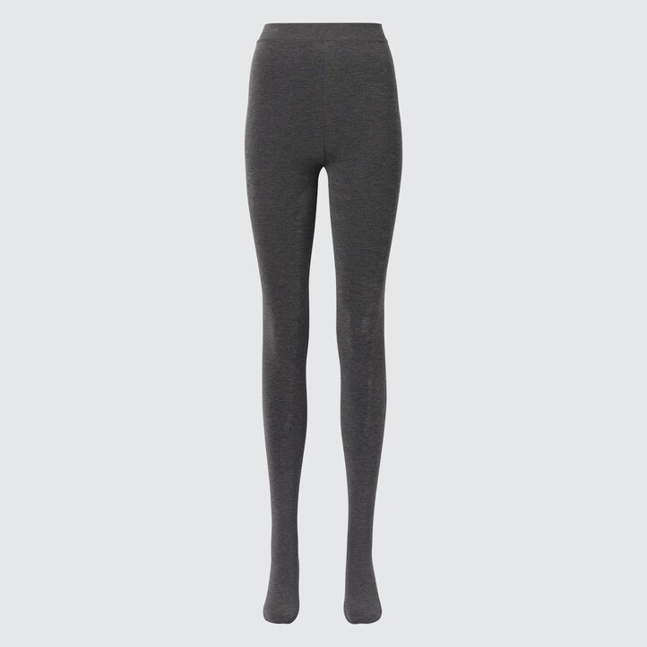 UNIQLO Heattech Extra Warm Pile Lined Thermal Tights Mørke | 26RVFBHTQ