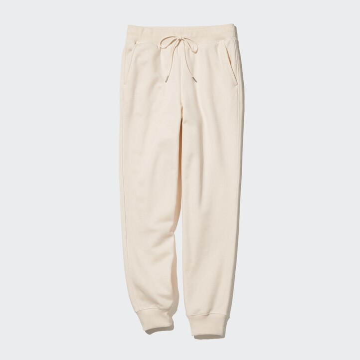 UNIQLO Heattech Pile Lined Joggers Hvite | 10HAOTGXK