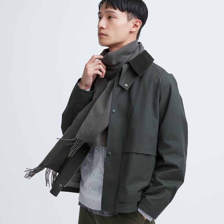 UNIQLO Heattech Scarf Gray | 89RDUYXHG