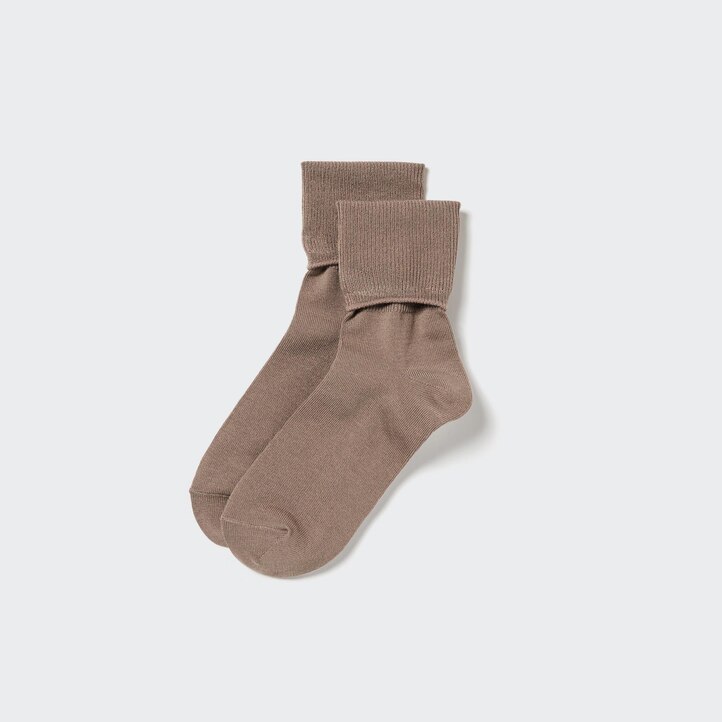 UNIQLO Heattech Two Way Thermal Socks Rød | 84XDMGFWL