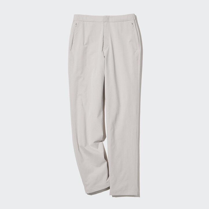 UNIQLO Heattech Warm Lined Trousers Long Marineblå | 40OCHUGXY