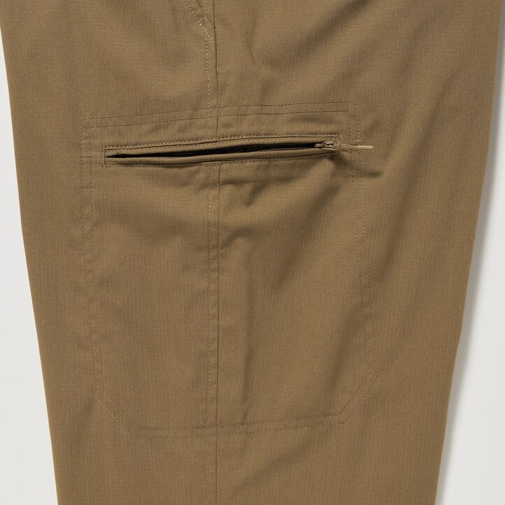 UNIQLO Heattech Warm Lined Trousers Short Brune | 68FJWGKRM