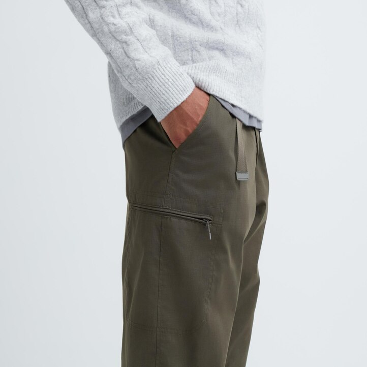 UNIQLO Heattech Warm Lined Trousers Svarte | 10RZSOIQY