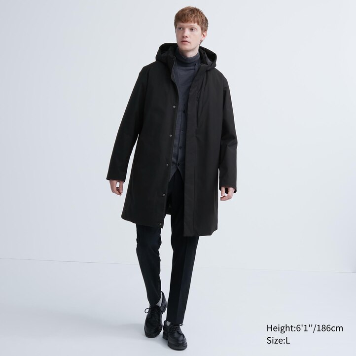 UNIQLO Hybrid Down Coat Mørke | 05UHSQOCT