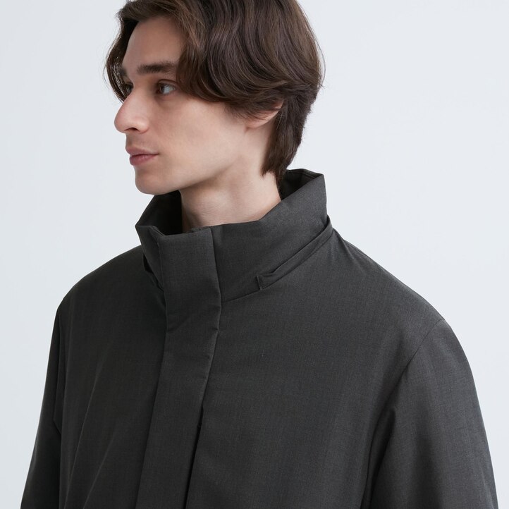 UNIQLO Hybrid Down Coat Mørke | 05UHSQOCT