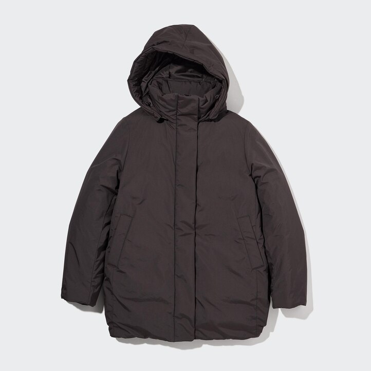 UNIQLO Hybrid Down Coat Svarte | 09RCSTIGU