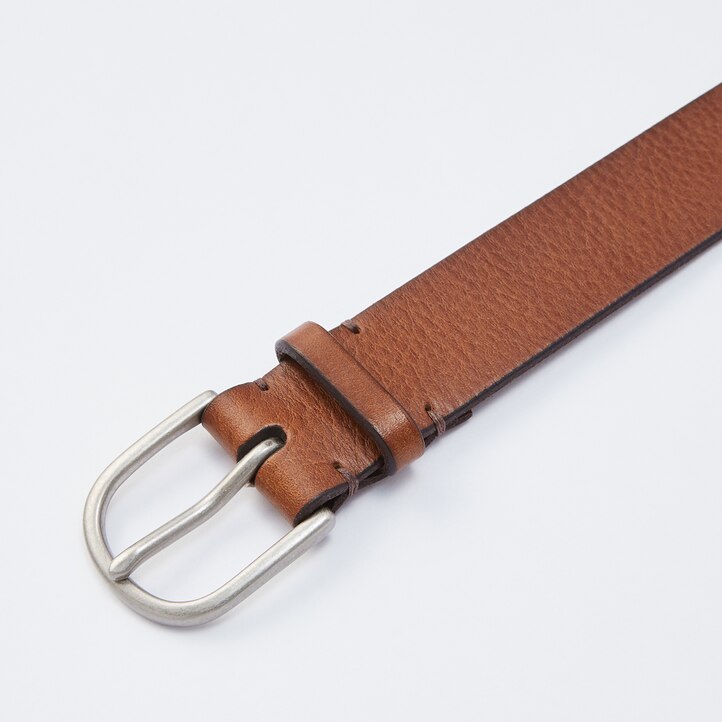 UNIQLO Leather Belt Svarte | 47AUGXNTH