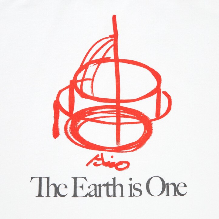 UNIQLO Peace For All Graphic T-Shirt Tadao Ando Hvite | 86CEZBYTK