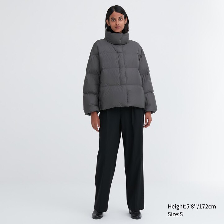 UNIQLO Powder Soft Down Jacket Nanodesign Gray | 86OCZRJIK