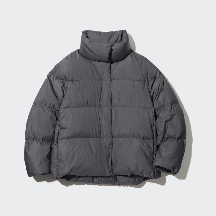 UNIQLO Powder Soft Down Jacket Nanodesign Gray | 86OCZRJIK