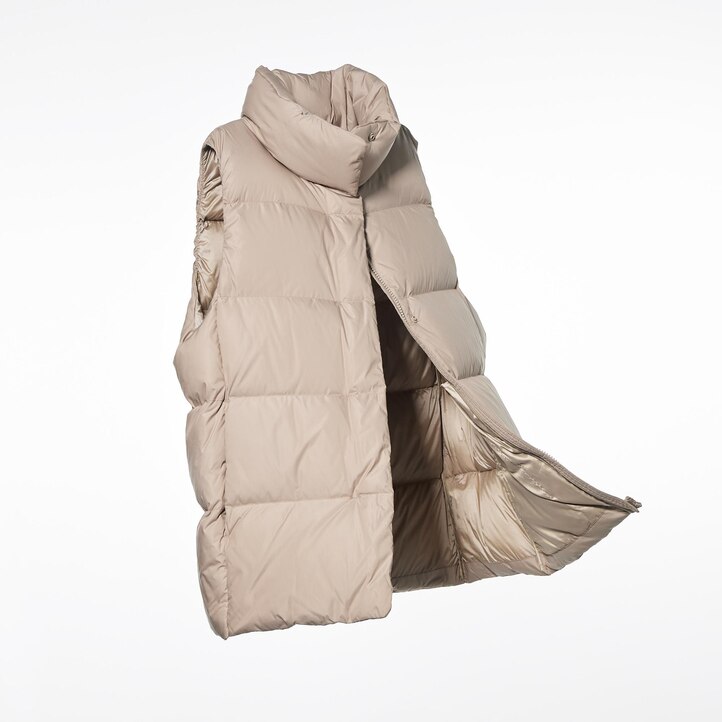 UNIQLO Powder Soft Down Vest Nanodesign Hvite | 42YGQNVAB