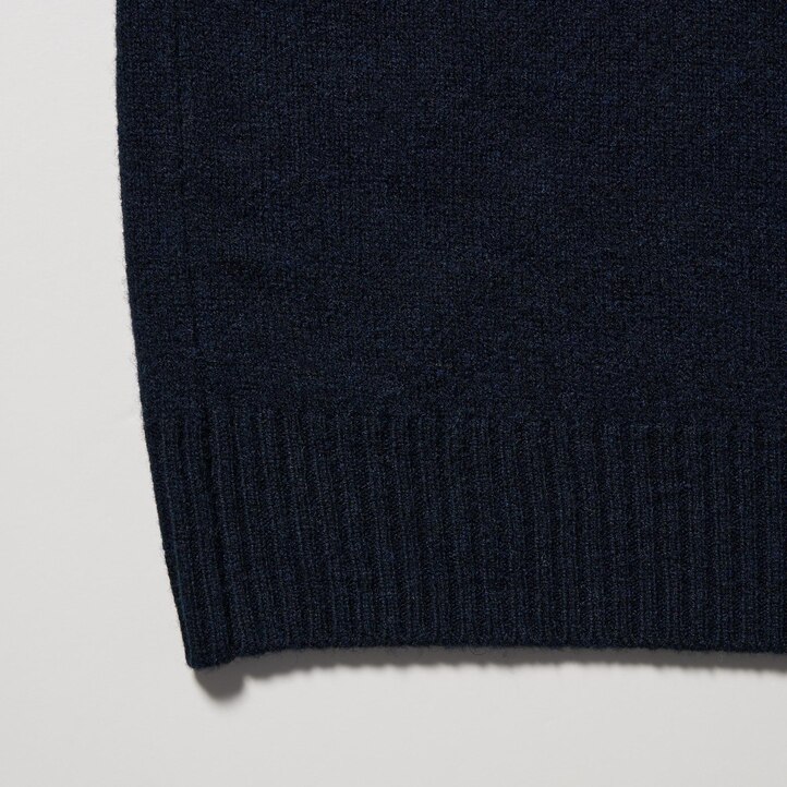 UNIQLO Premium Lambswool Crew Neck Jumper Hvite | 08UDZXABC