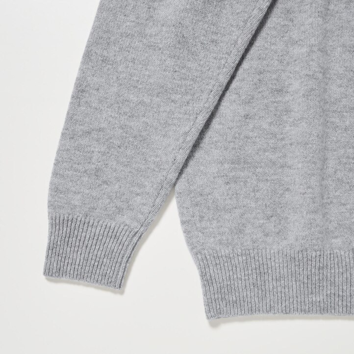 UNIQLO Premium Lambswool Turtleneck Jumper Blå | 61IUBZPSA