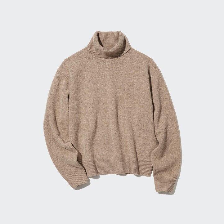 UNIQLO Premium Lambswool Turtleneck Jumper Oransje | 68AVJBOHY