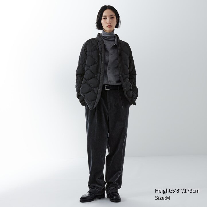 UNIQLO Recycled Hybrid Down Jacket Svarte | 91SYDATRH