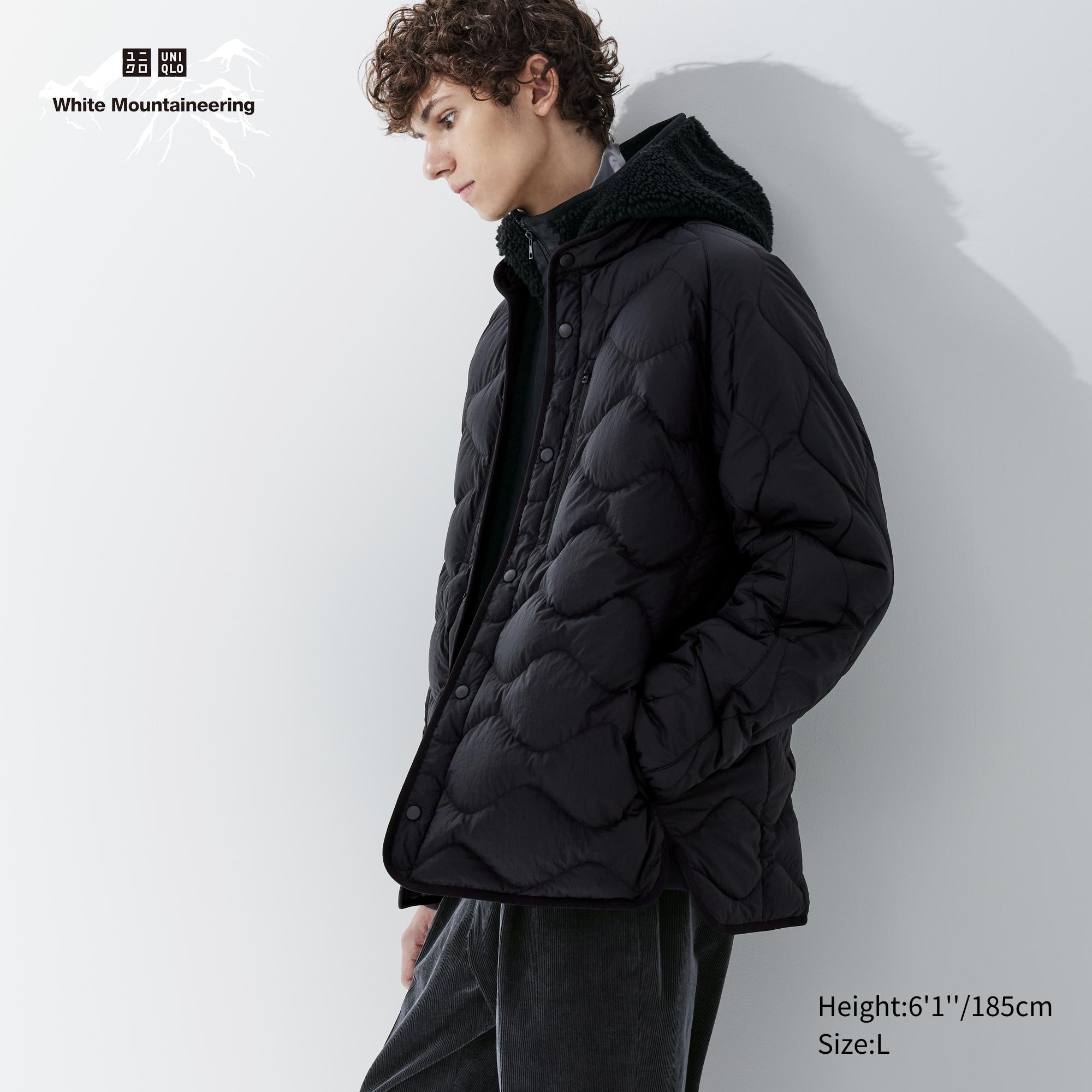 UNIQLO Recycled Hybrid Down Jacket Svarte | 91SYDATRH