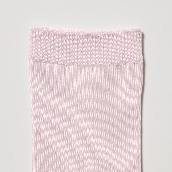 UNIQLO Ribbed Socks Three Pairs Blå | 81FQLOWMZ