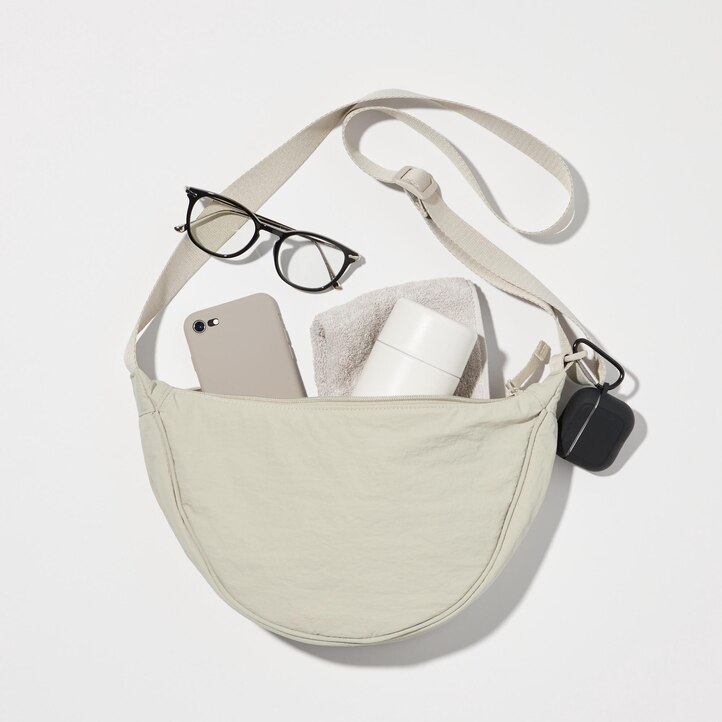 UNIQLO Round Mini Shoulder Bag Svarte | 04HSAIEUQ