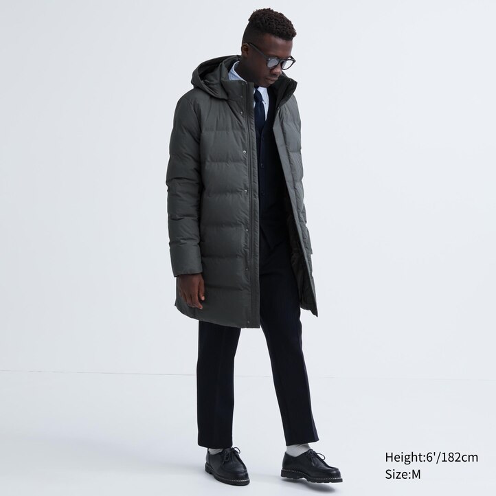 UNIQLO Seamless Down Coat Olivengrønne | 28WPMHERS