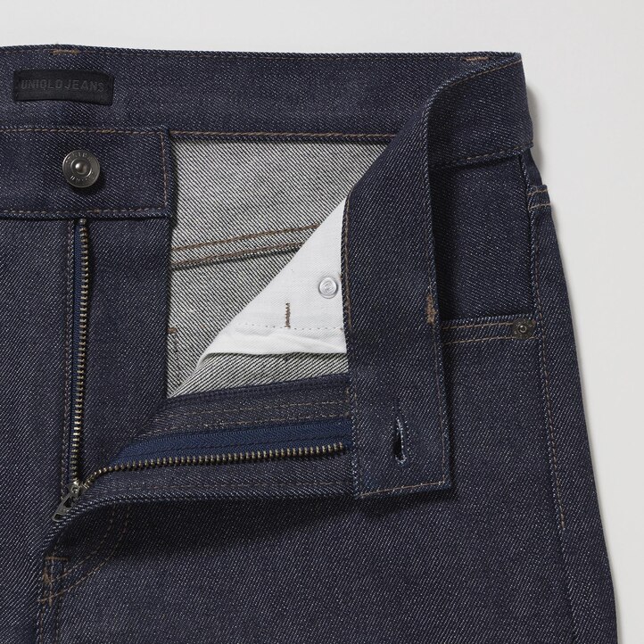 UNIQLO Selvedge Stretch Slim Fit Jeans Svarte | 67MFSREAY