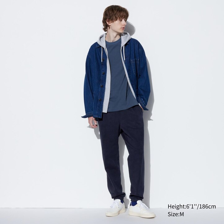 UNIQLO Side Stripe Joggers Gray | 91AGYCNBL