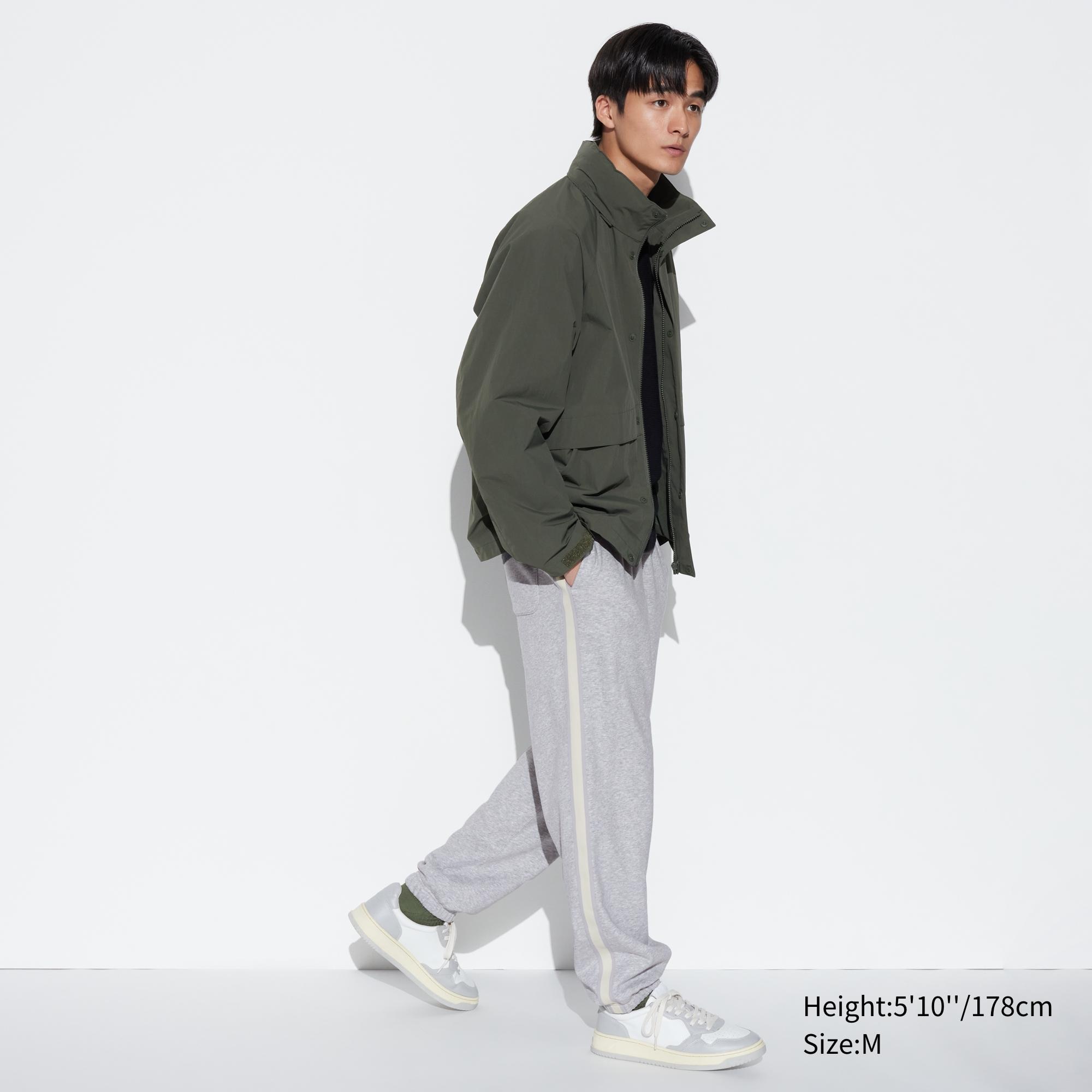 UNIQLO Side Stripe Joggers Gray | 91AGYCNBL