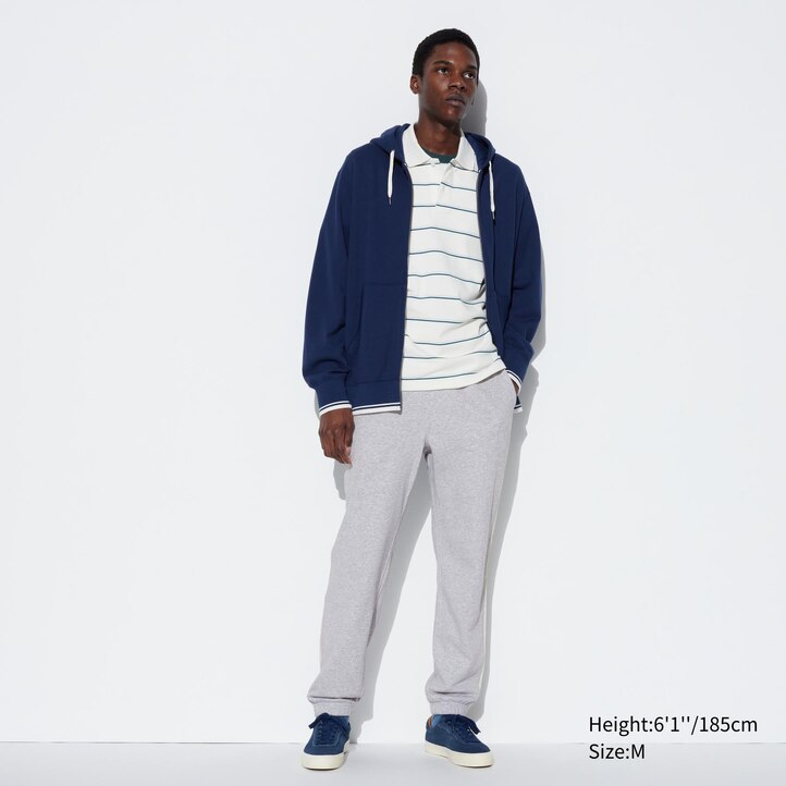 UNIQLO Side Stripe Joggers Long Gray | 79ENORQXF