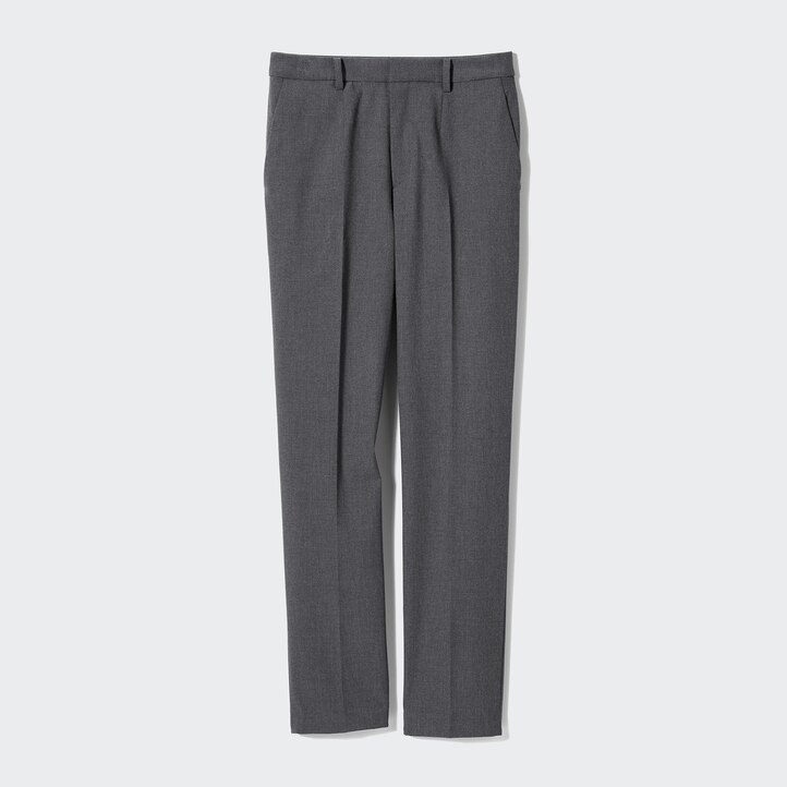 UNIQLO Smart Ankle Length Trousers Long Beige | 69OQWSIXP