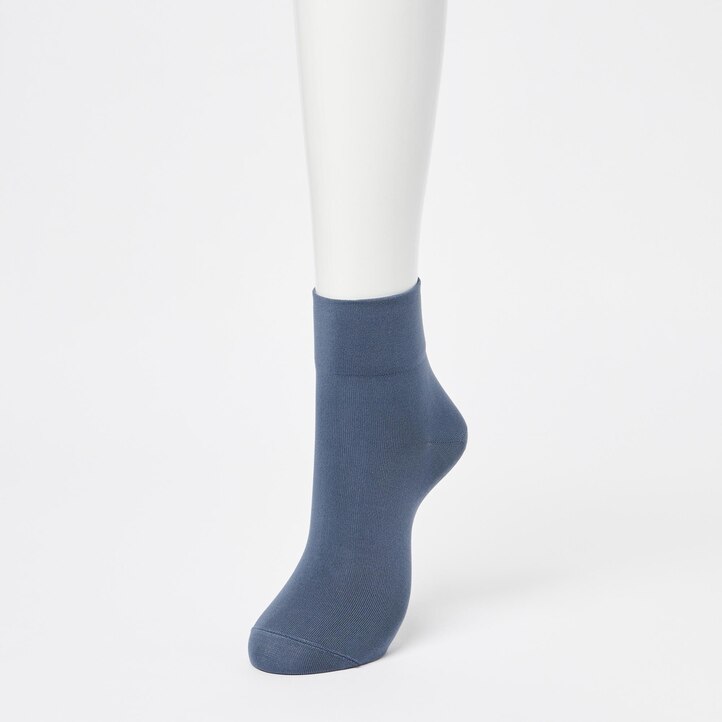 UNIQLO Socks Three Pairs Hvite | 19KZIJNOY