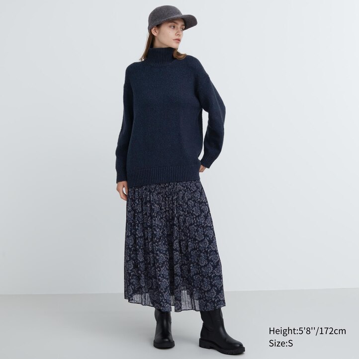 UNIQLO Soft Knit High Neck Jumper Lyse | 57QOYSWNJ