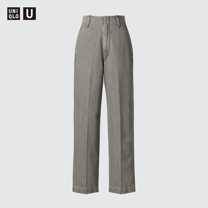 UNIQLO Straight Leg Jeans Mørke | 47AXBQUEZ