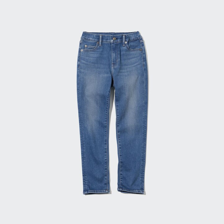 UNIQLO Super Soft Jeans Blå | 93JIVHMNC