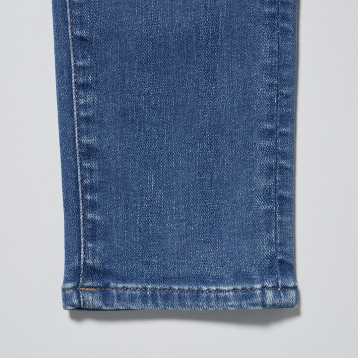 UNIQLO Super Soft Jeans Blå | 93JIVHMNC