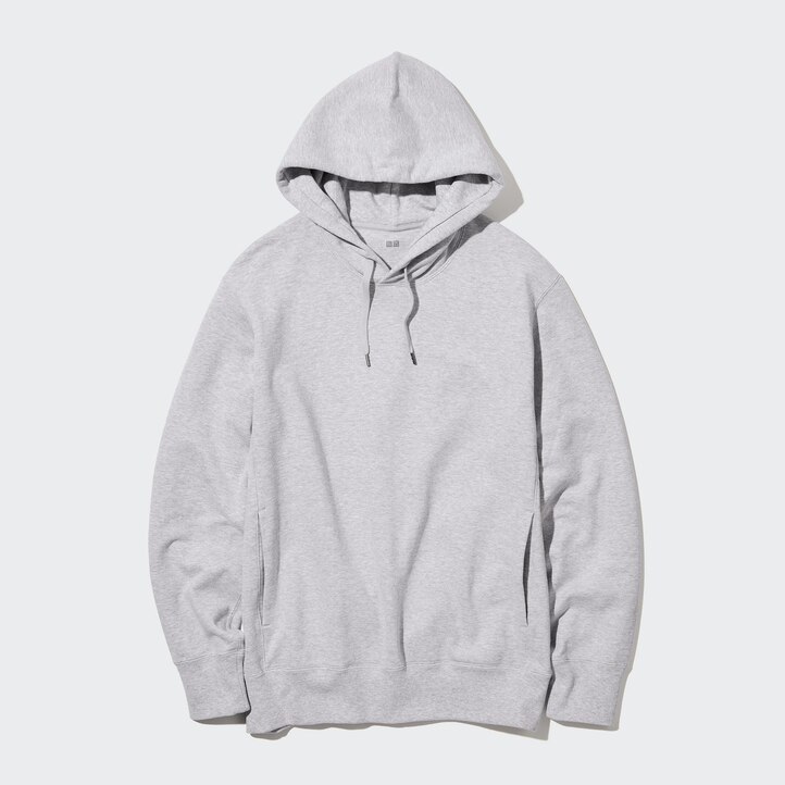 UNIQLO Sweat Pullover Hoodie Gray | 18MQXKUEF