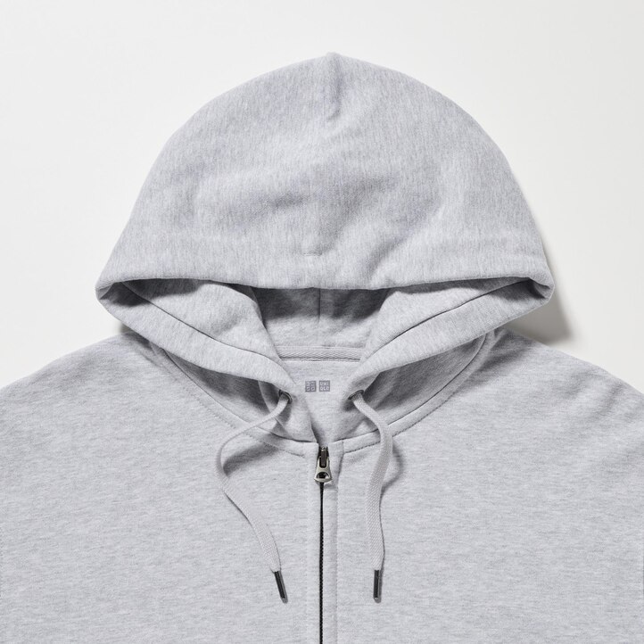 UNIQLO Sweat Zipped Hoodie Blå | 83ZVXMIHS