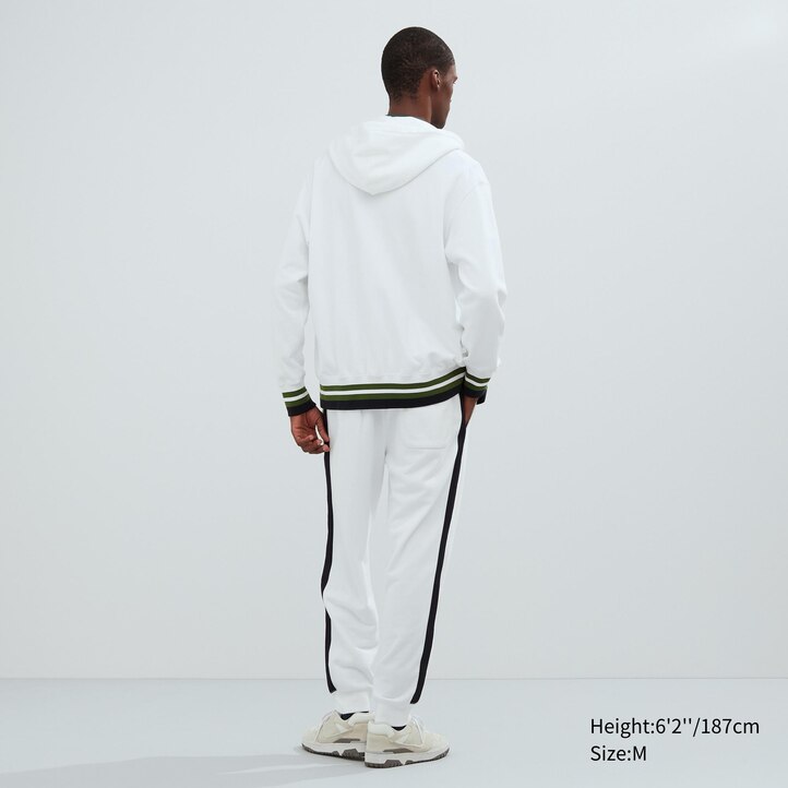 UNIQLO Sweat Zipped Hoodie Hvite | 26CBPLZAE