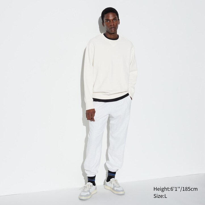 UNIQLO Sweatshirt Hvite | 51CYGDAVJ