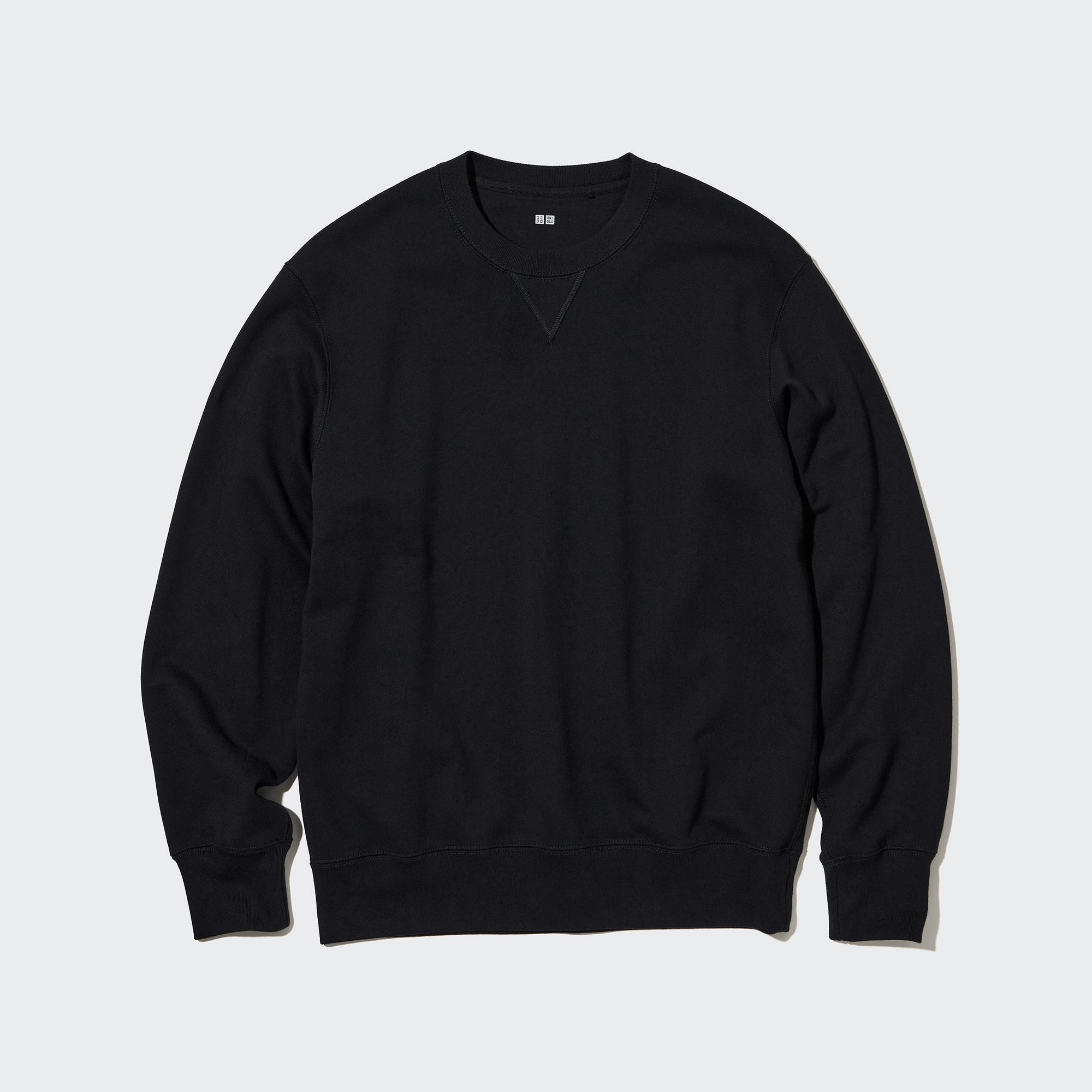 UNIQLO Sweatshirt Svarte | 14VQMPCGW