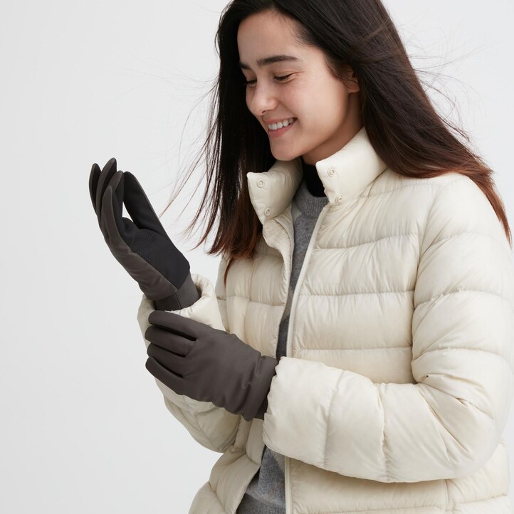 UNIQLO Touchscreen Gloves Mørke | 74FBKZNIE