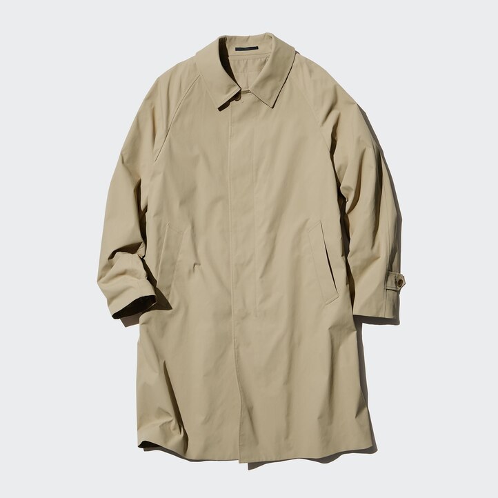 UNIQLO Two Way Single Breasted Coat Beige | 75ABHRDKS