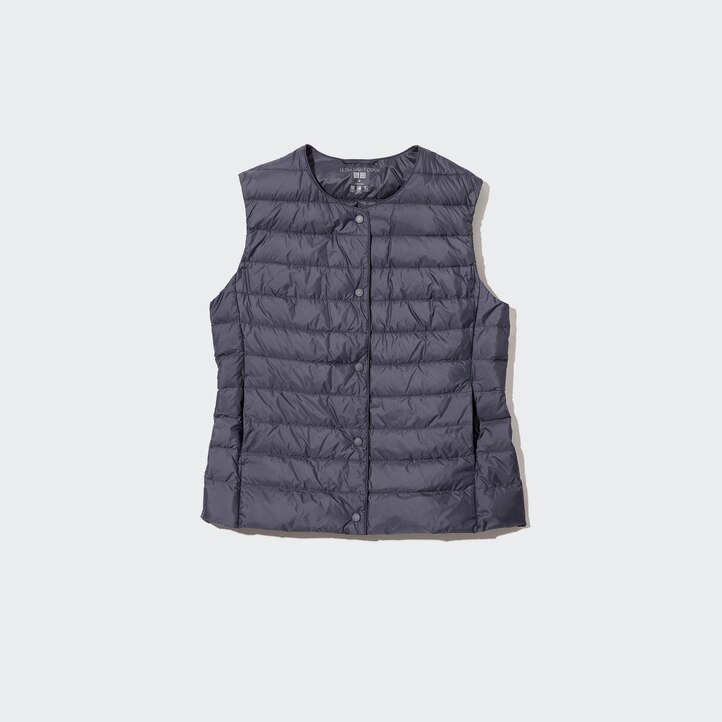 UNIQLO Ultra Light Down Compact Vest Hvite | 79FXZNEMH