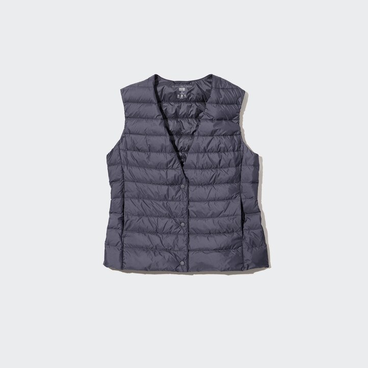 UNIQLO Ultra Light Down Compact Vest Hvite | 79FXZNEMH