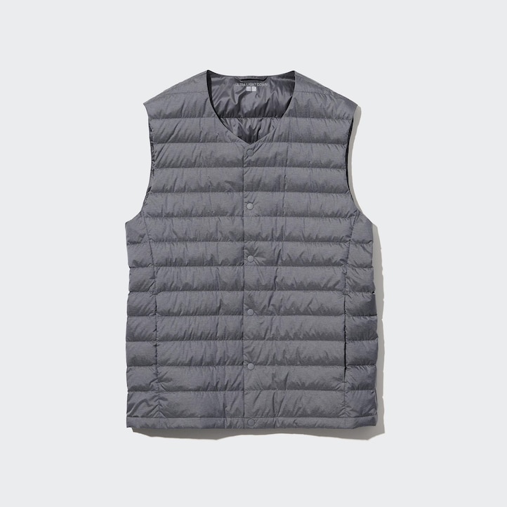 UNIQLO Ultra Light Down Compact Vest Svarte | 14TKWSXGR