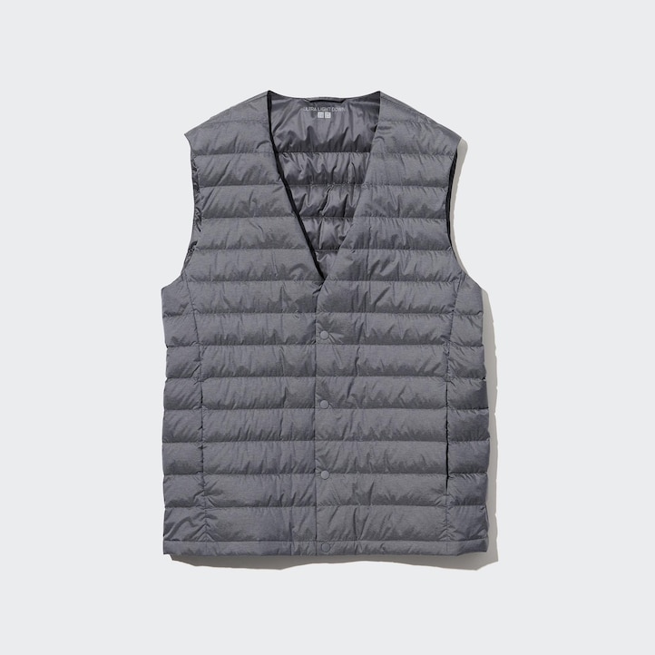 UNIQLO Ultra Light Down Compact Vest Svarte | 14TKWSXGR