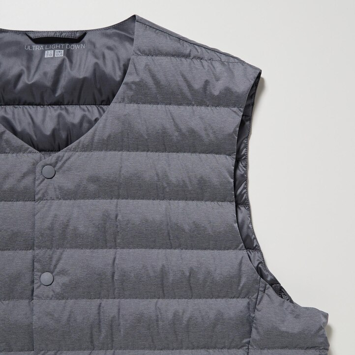 UNIQLO Ultra Light Down Compact Vest Svarte | 14TKWSXGR