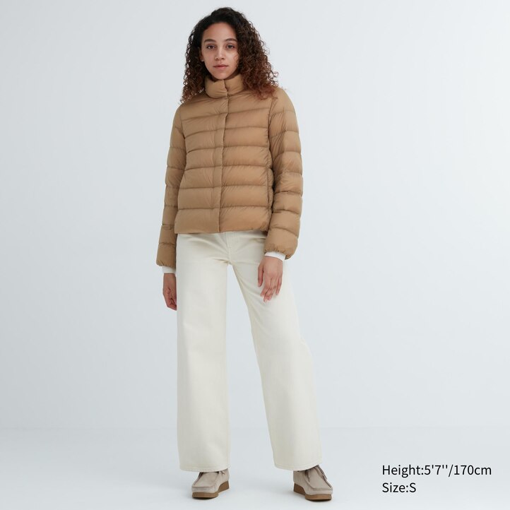 UNIQLO Ultra Light Down Jacket Beige | 20YXTWJBU