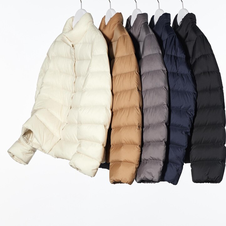 UNIQLO Ultra Light Down Jacket Hvite | 25OQUXNZE