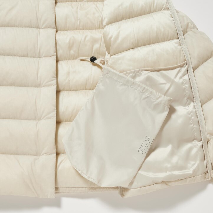 UNIQLO Ultra Light Down Jacket Hvite | 25OQUXNZE